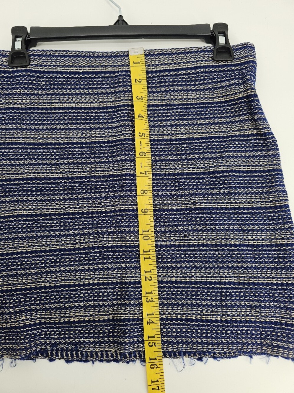 St. John Collection Blue and Gold Knit DIY Homemade Skirt